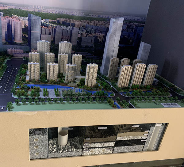 吴桥县建筑模型